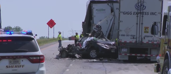 Two Dead After Chain-Reaction Crash Shuts Down I-69 For Hours